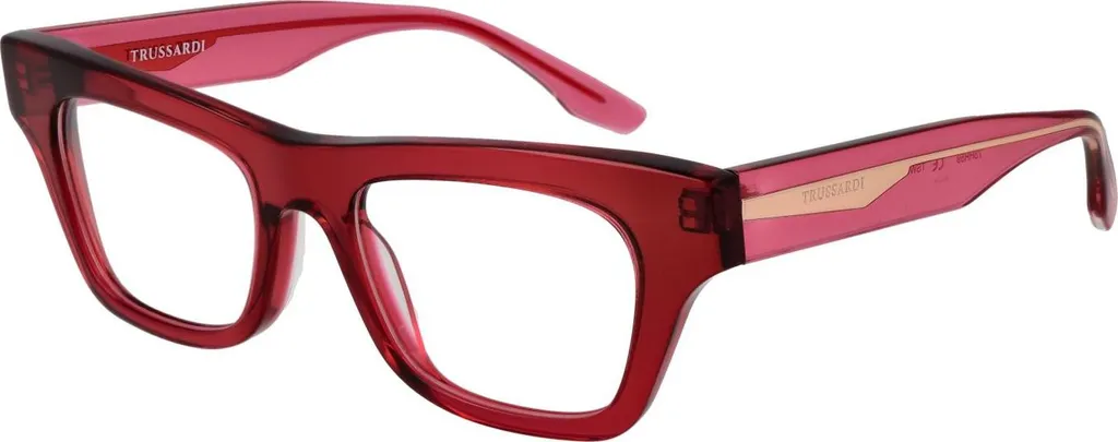 Trussardi TSW6044 51T03 monture légère et résistante avec finition luxe
