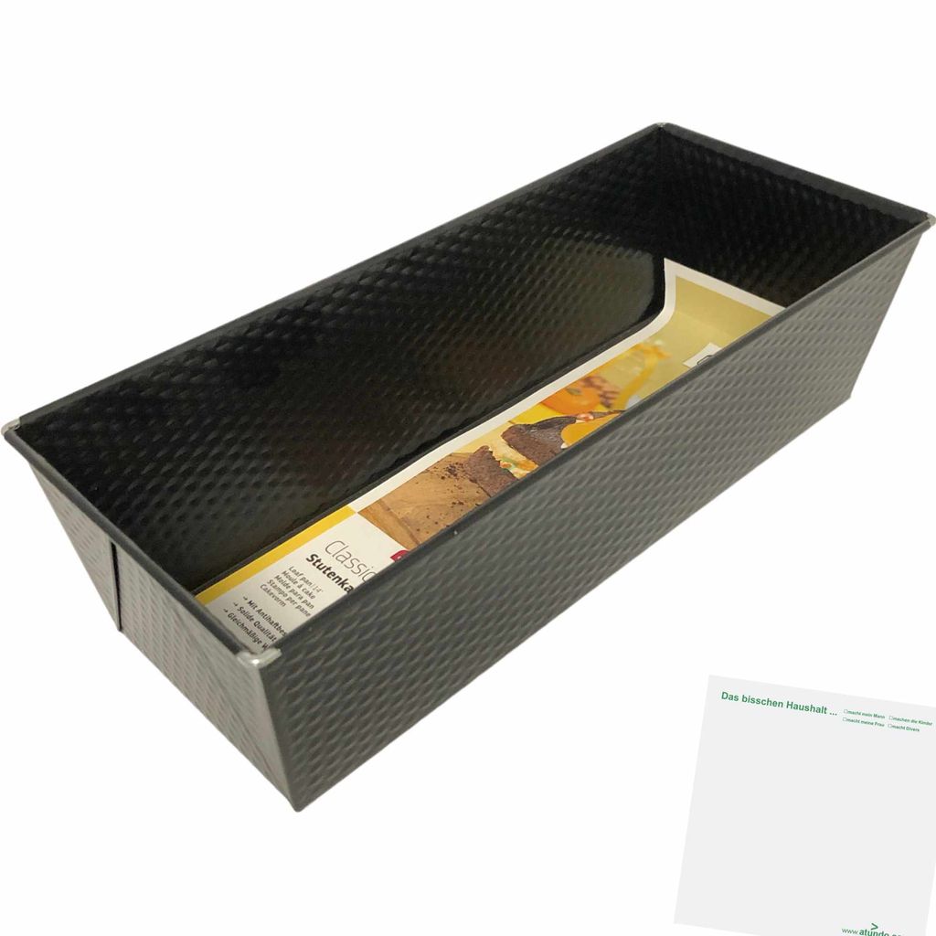 Kaiser Stutenkastenform 35cm schwarz (1Stk) + usy Block