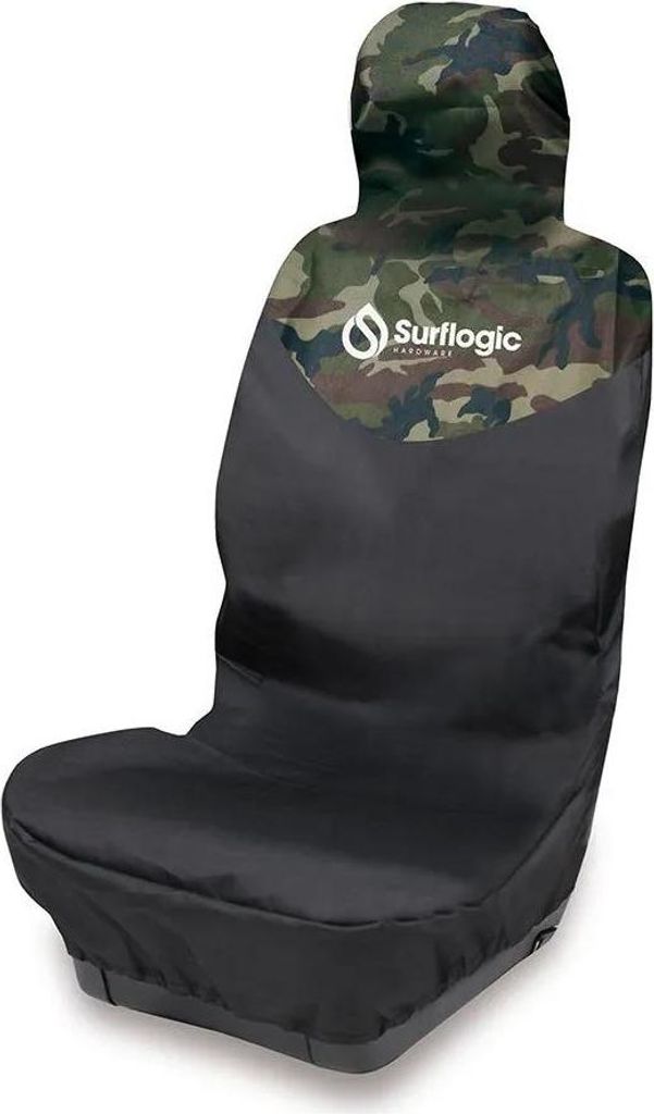 Surflogic Coprisedile Auto Singolo Nero Nero Taglia Unica Immagine del prodotto 