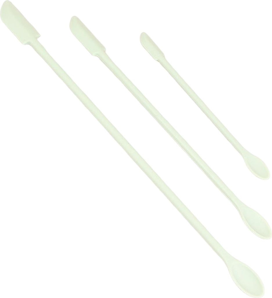 3-teiliges Silikon-Spatel-Set, Mini-Glasschaber, kleiner Make-up-Lotion-Rührer, Mini-Spatel für Gläser, Kosmetikcremes