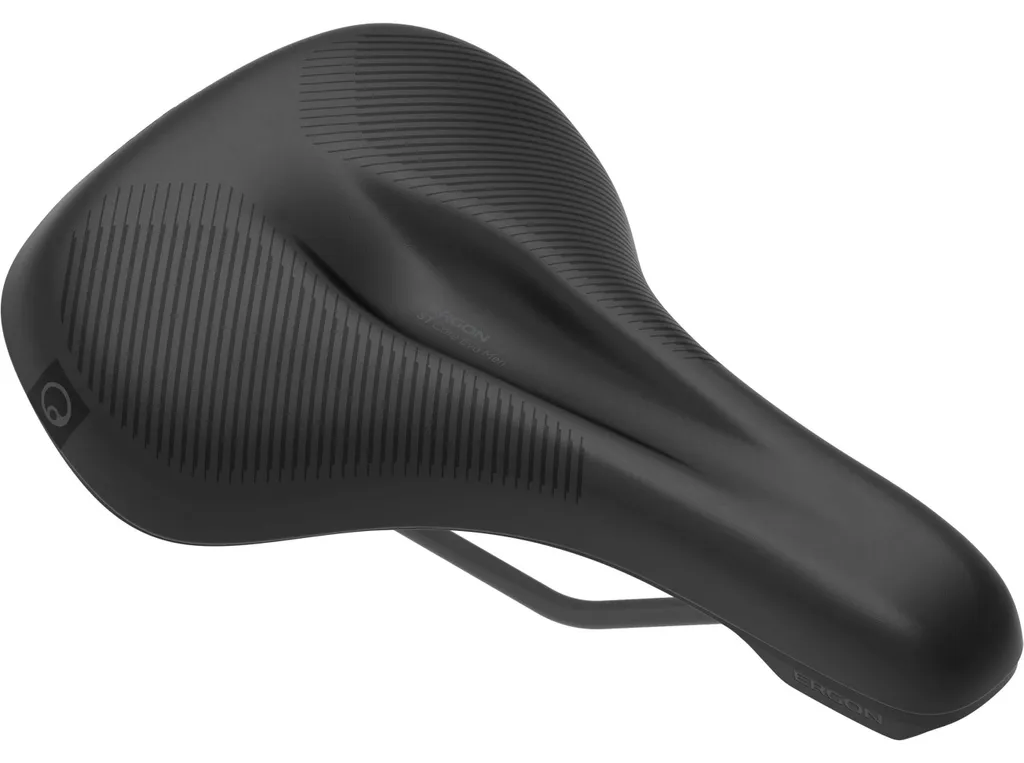 Selle Ergon ST Core Evo Homme Confort Longue Distance 182 mm Gris M/L