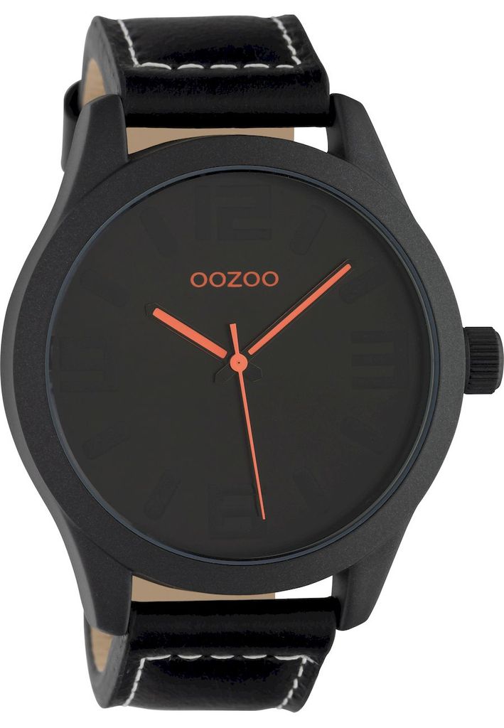Oozoo - Herrenuhr - C1069 - Schwarz Orange