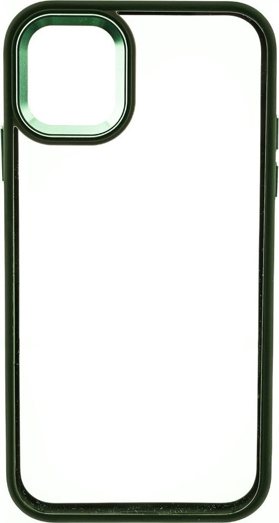 Smartphonehülle Back Cover Bumper TPU Schutzhülle kompatibel mit iPhone 12 Pro Max Dunkelgrün