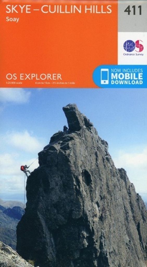 Skye - Cuillin Hills - Soay 1 : 25 000