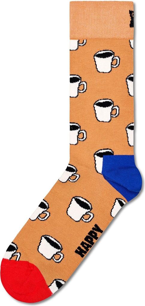 Happy Socks Uni Socken, 1er Pack - Geschenkbox, Farbmix Coffee Cup 41-46