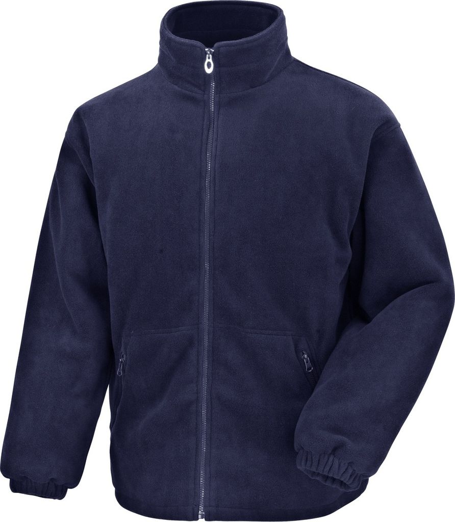 Result Herren Core Polartherm Fleece-Jacke BC909 (M) (Marineblau)