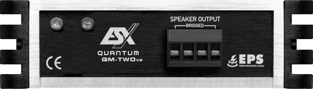 Ampli Petit Format ESX QM-TwoV2 Idéal pour Installation Discrète Auto - 4