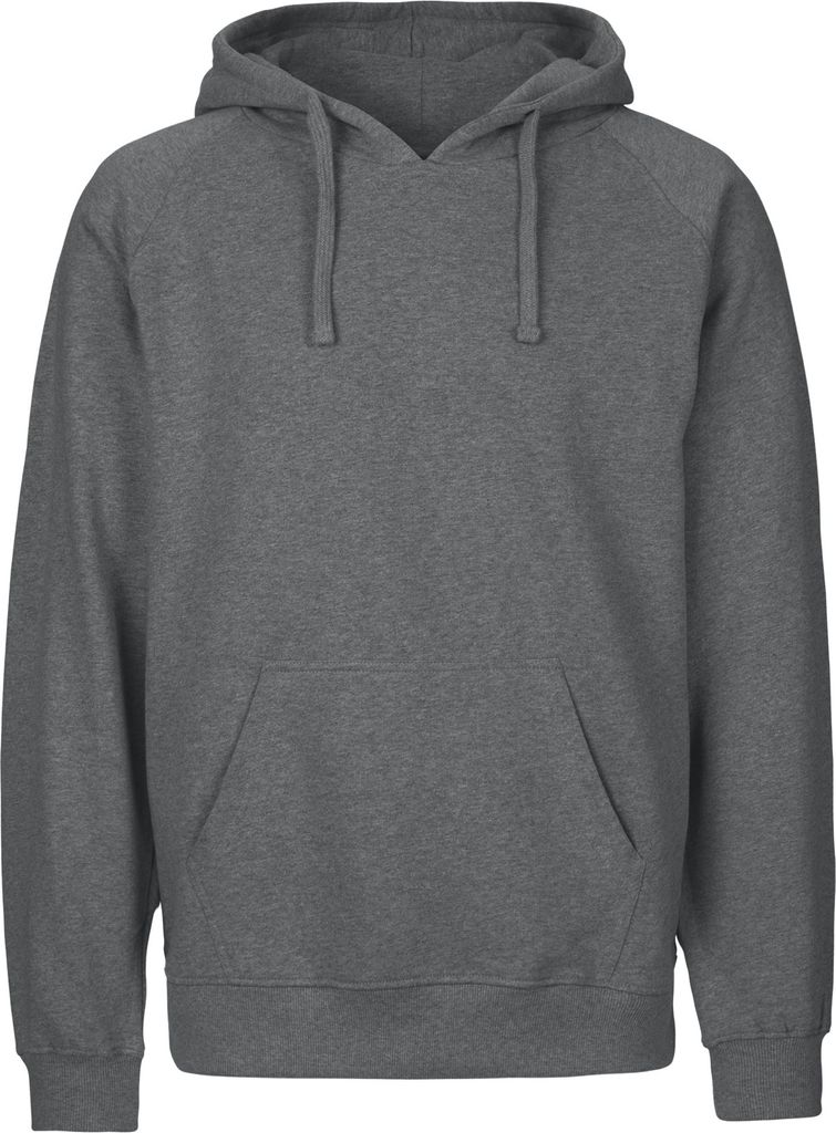 Neutral O63101 | Herren Hoodie / Kaputzenpulli / 100% Fairtrade-Baumwolle - Farbe: Dark Heather - Größe: XL
