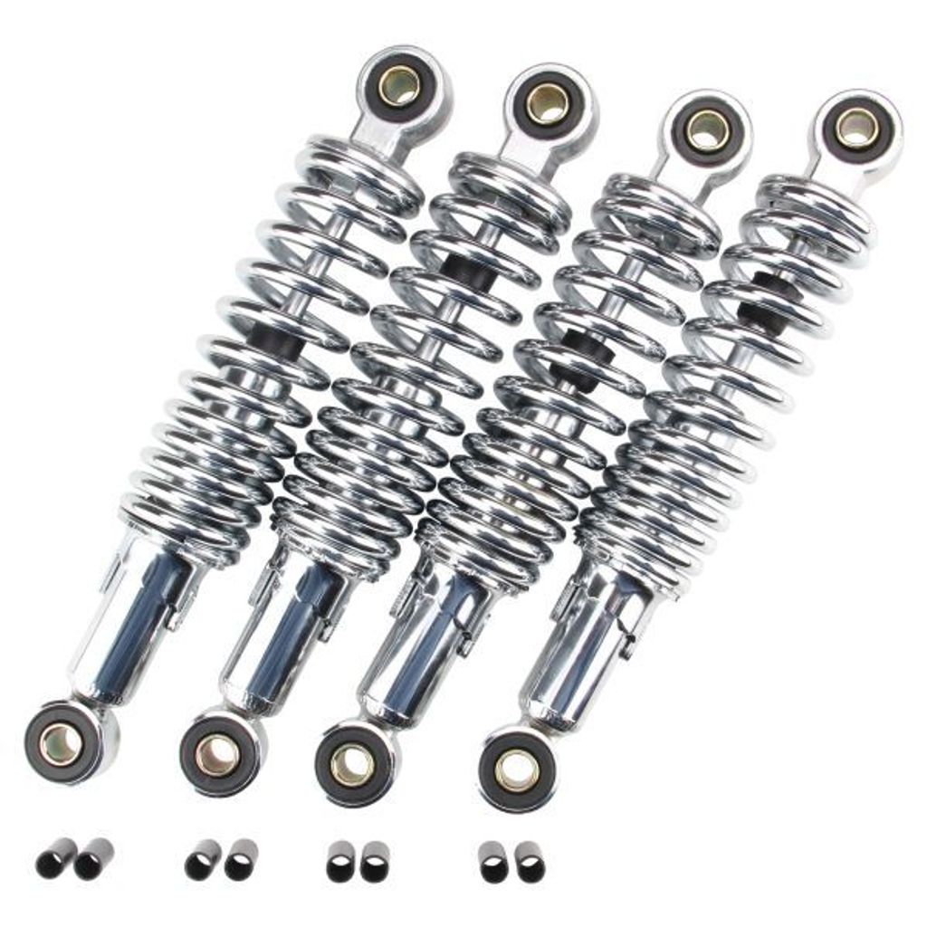 Set abbassamento ammortizzatore cromo 240 mm + 240 mm per Immagine del prodotto 