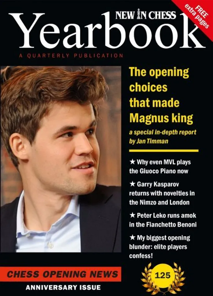 Yearbook 125 Chess Opening News : Guide complet des ouvertures d'échecs