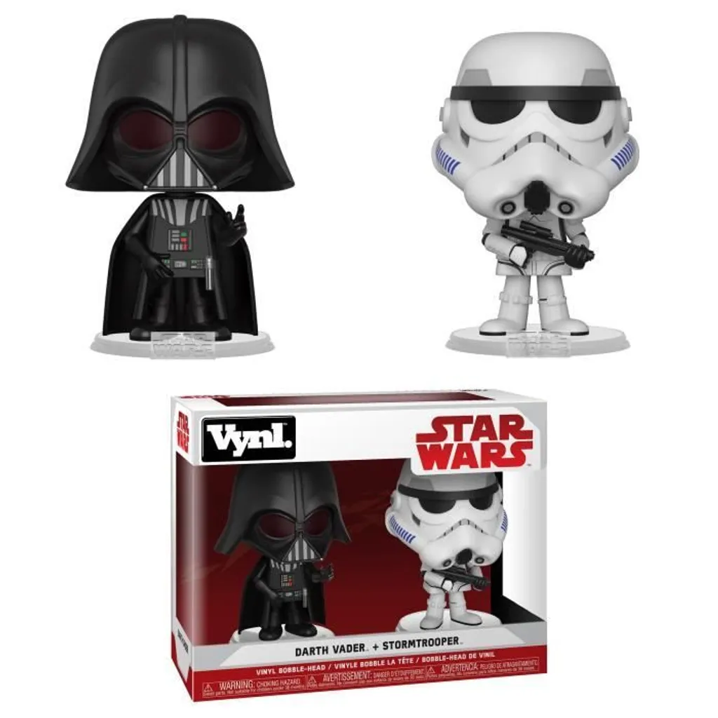 Complétez votre collection Star Wars Funko VYNL Vador et Stormtrooper