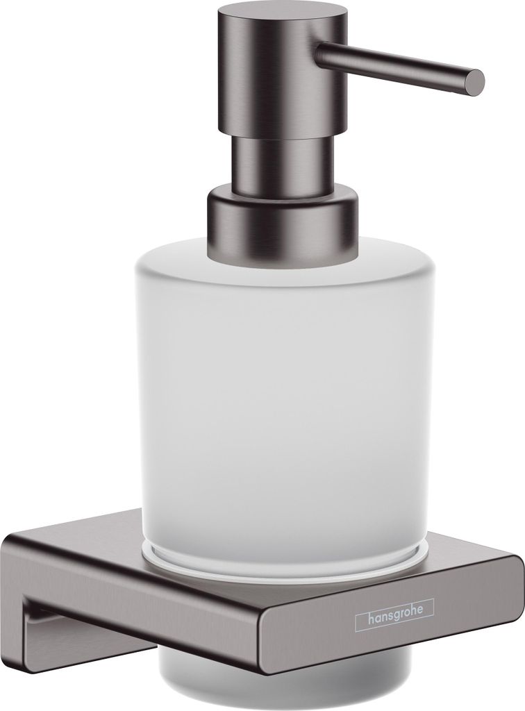 Lotionspender ADDSTORIS Wandmontage brushed black brushed black