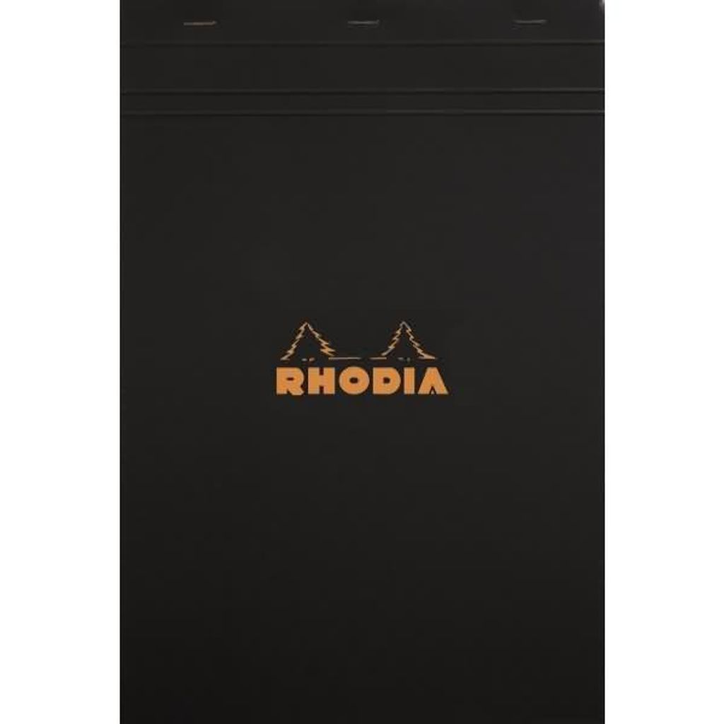 Rhodia Notizblock 21x31,8 blanco 80Bl sw