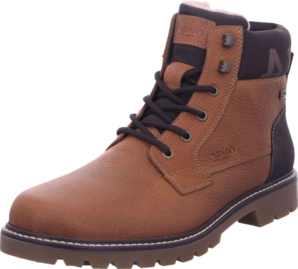 Rieker Herren Stiefeletten Schnürstiefel gefüttert
