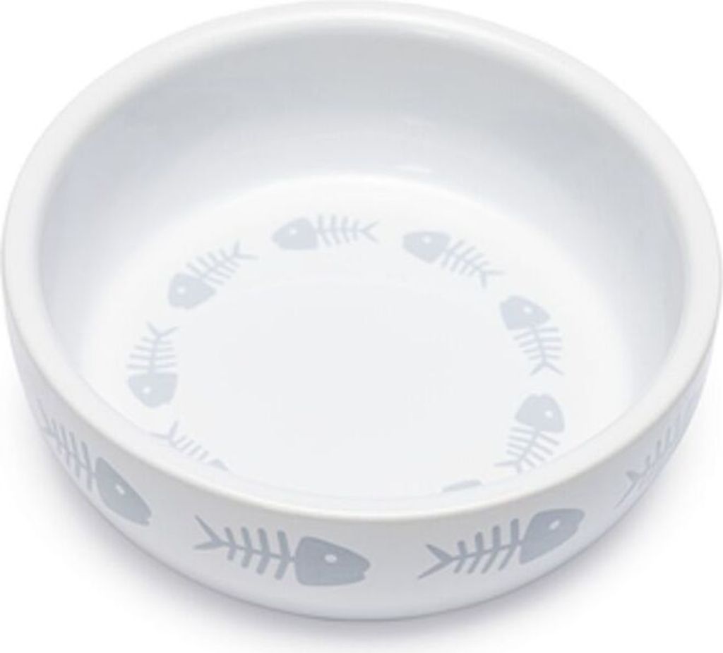 Karlie Fressnapf Cats - Katzennäpfe - Keramik - Weiß - 220 Produktbild 