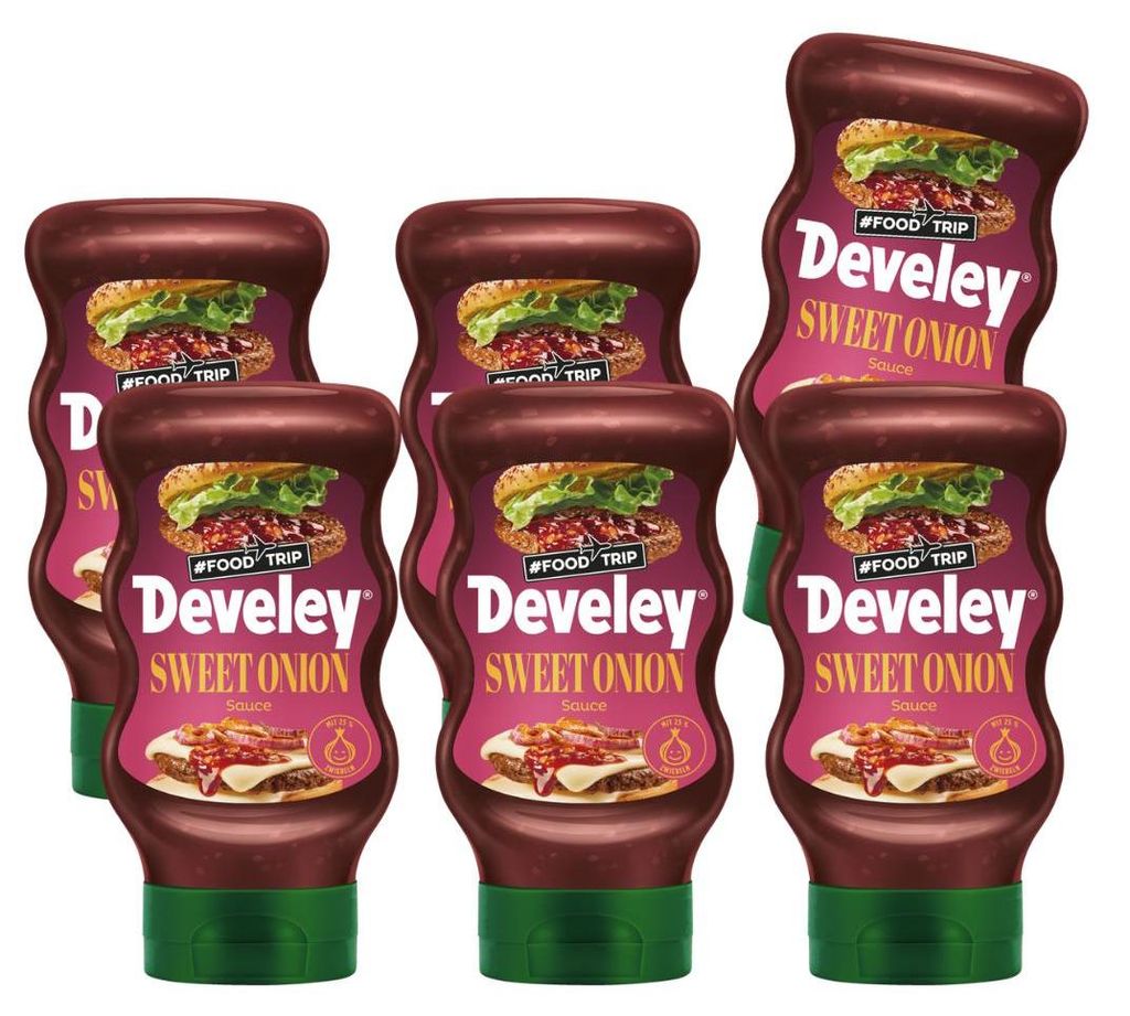 Develey Sweet Onion Sauce - 6x 300ml Produktbild 