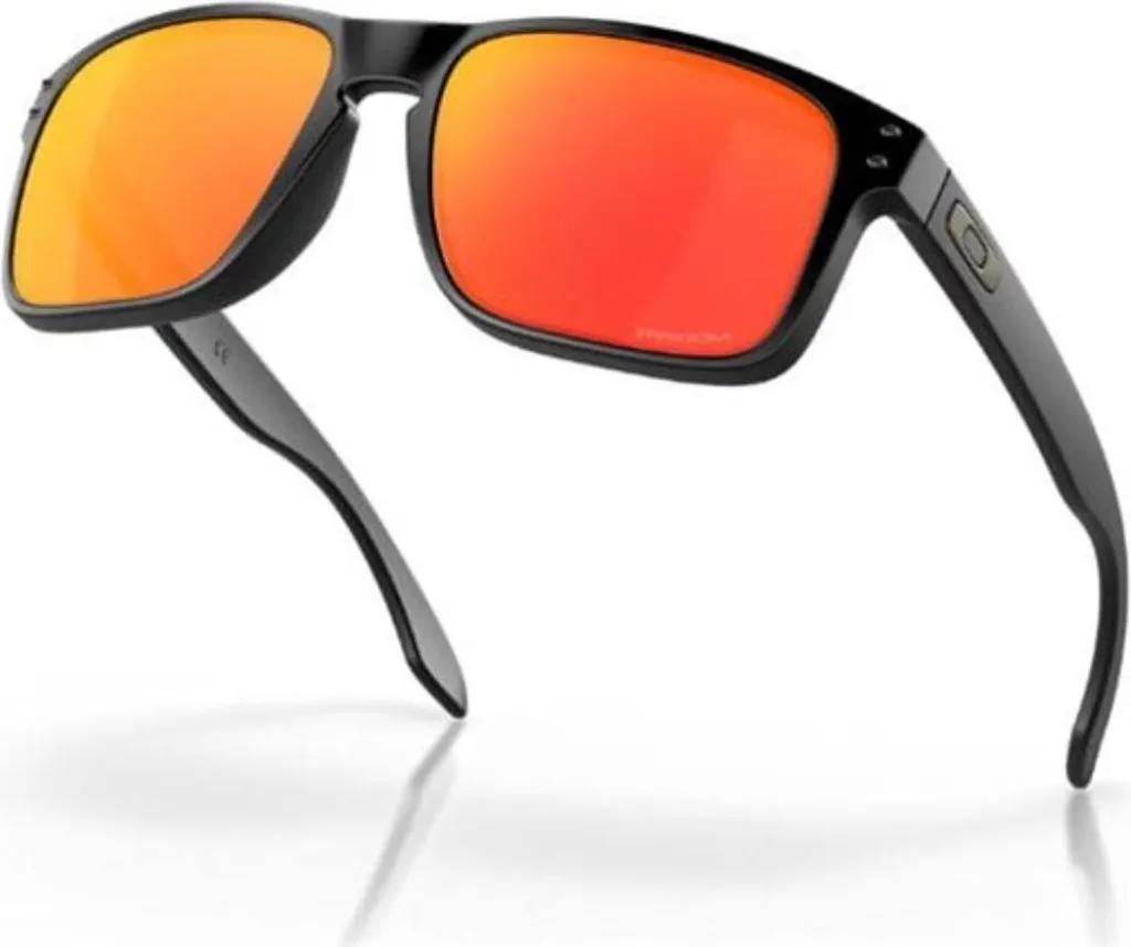 Oakley Holbrook OO9102E255 Matte Black Prizm Ruby - Originale - 4