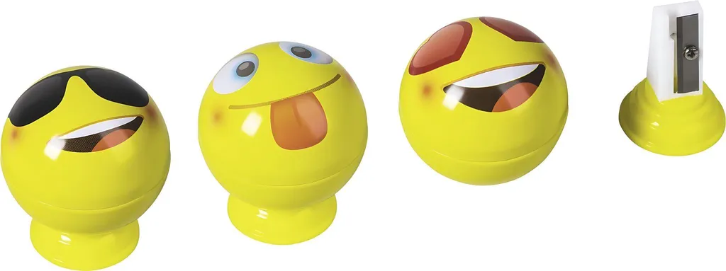 Taille-crayon Happy BRUNNEN compact Ø 5 cm avec grand réservoir vide