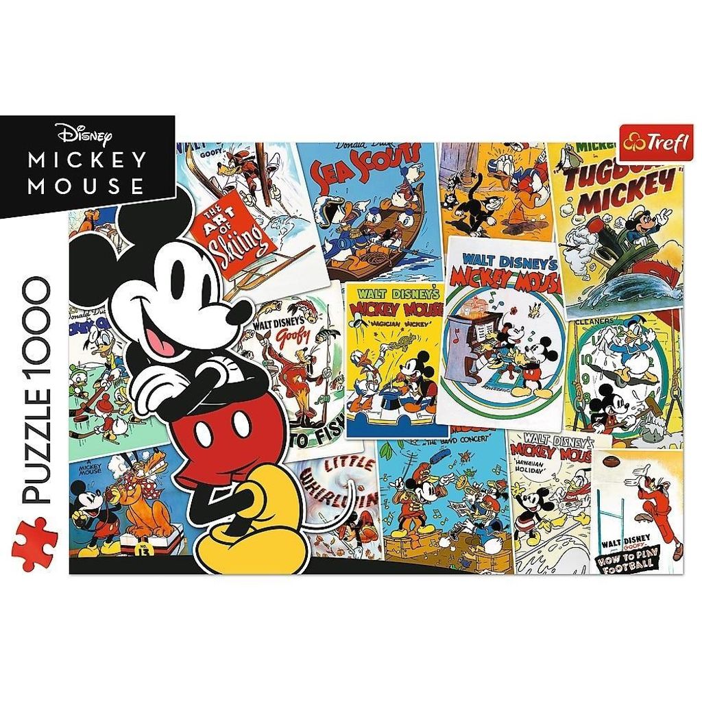 Puzzle 1000 elementów. W świecie Mikiego Zdjęcie produktu 