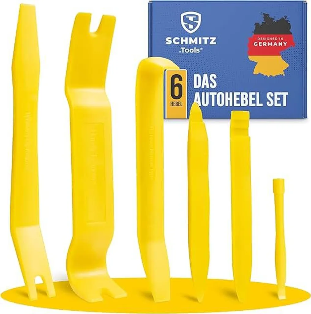 Cunei Plastica per Auto 6 Pezzi - Strumenti Smontaggio Rivestimenti