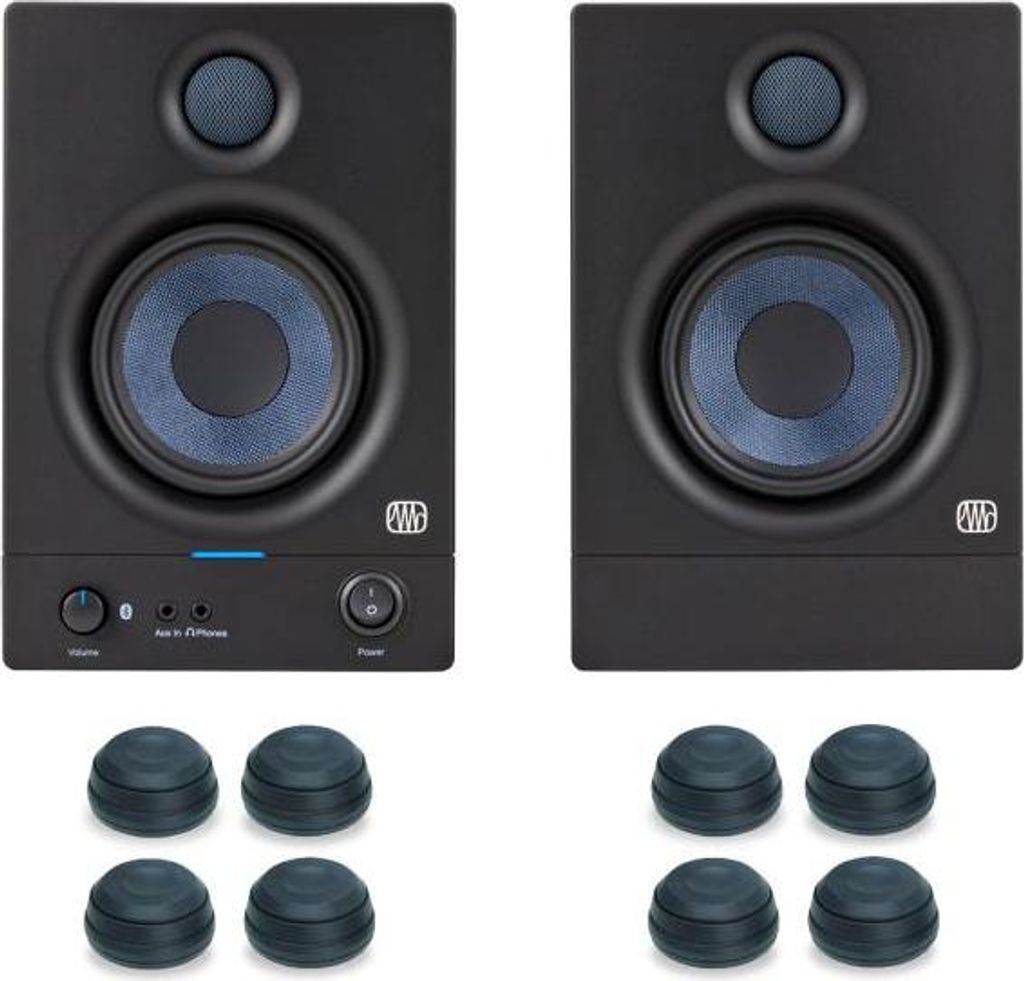 Presonus Eris 4.5BT Bluetooth-Boxen 2nd Gen mit Boxen-Füße