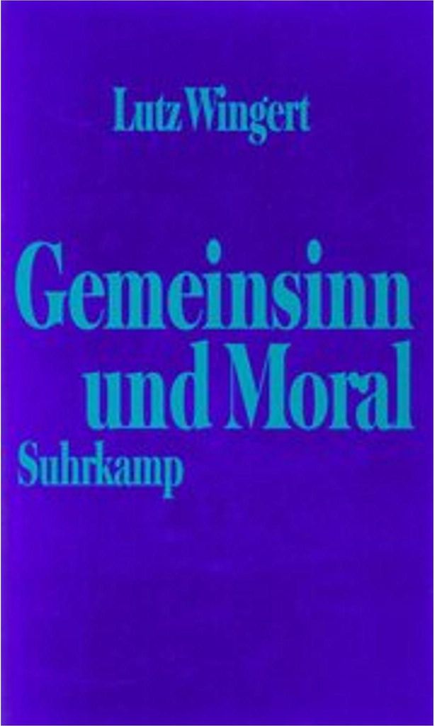 Gemeinsinn und Moral