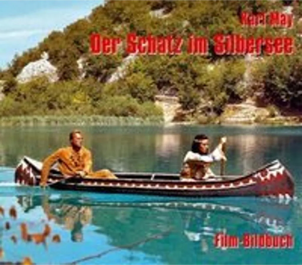 Karl May Der Schatz im Silbersee Film-Bildbuch de collection rare