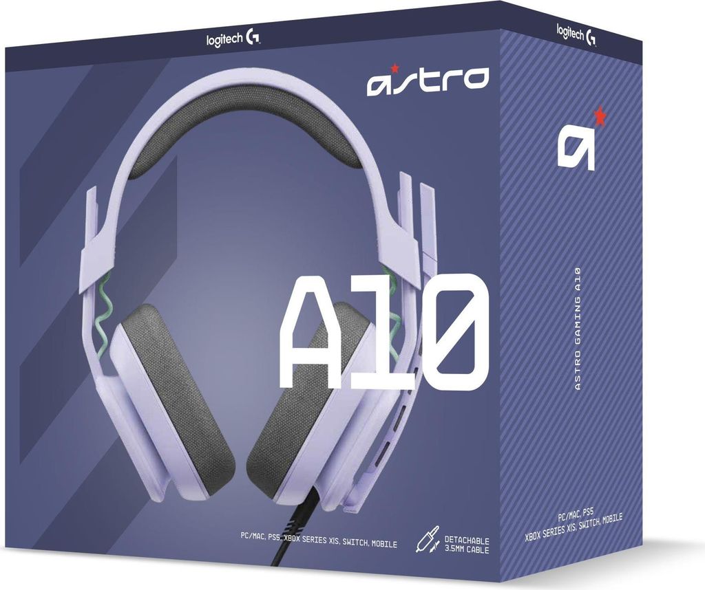 Logitech ASTRO Gaming A10 Gen 2 - Headset - ohrumschließend Produktbild 