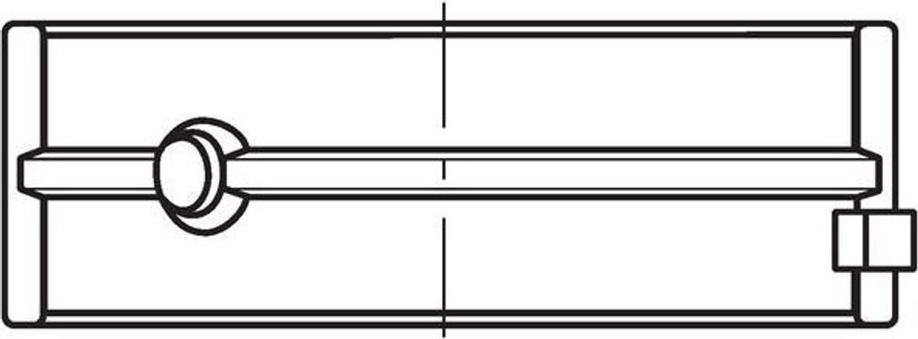 Kurbelwellenlagersatz MAHLE 001 HL 21886 050