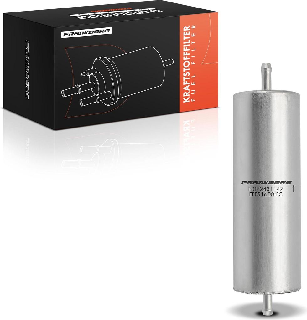 Frankberg 1x Kraftstofffilter für BMW 3er E30 E36 5er E34 7er E32 8er E31 Z1