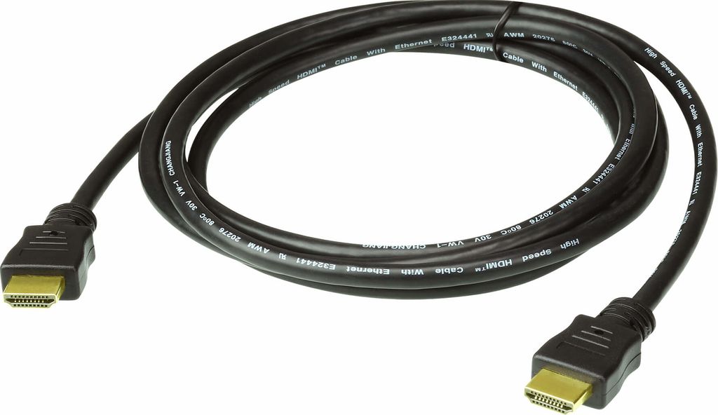 ATEN 2L-7D02H-1 HDMI Kabel, True 4K, 2 m, schwarz