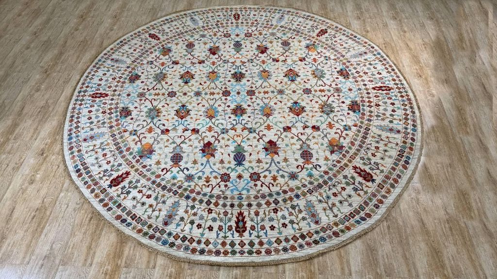 Teppich ZIEGLER-ORIGINAL | Farbe: Beige; Größe: 300x305 cm | strapazierfähig und leicht zu reinigen | Wohnzimmer | Schlafzimmer
