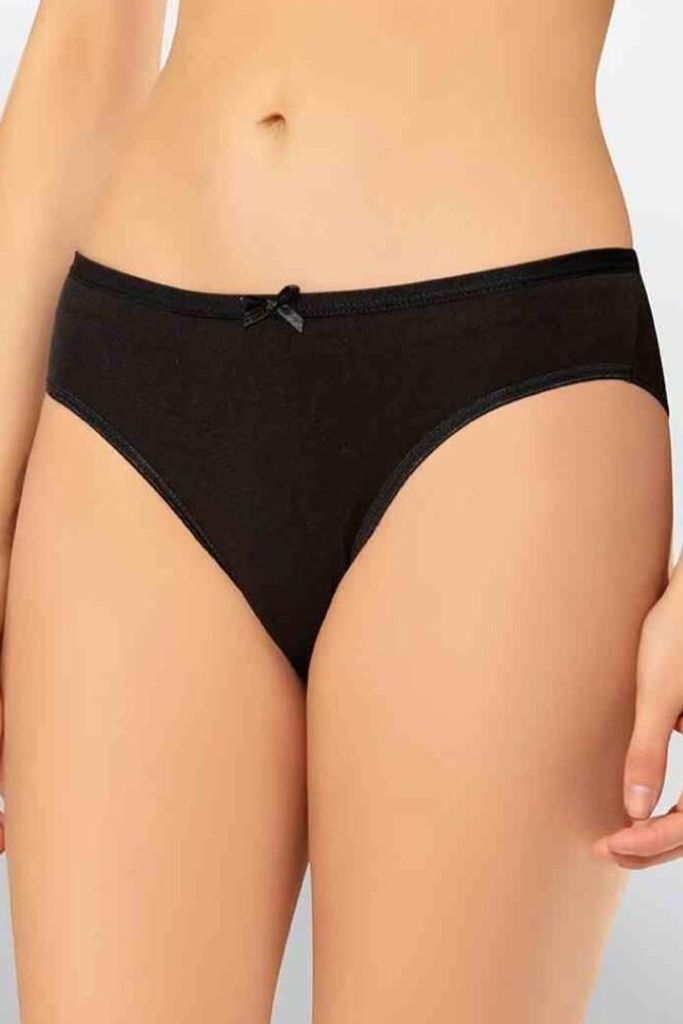 3 Pack Damen Bikinislips Unterhosen Weiß XXL Baumwolle Produktbild 