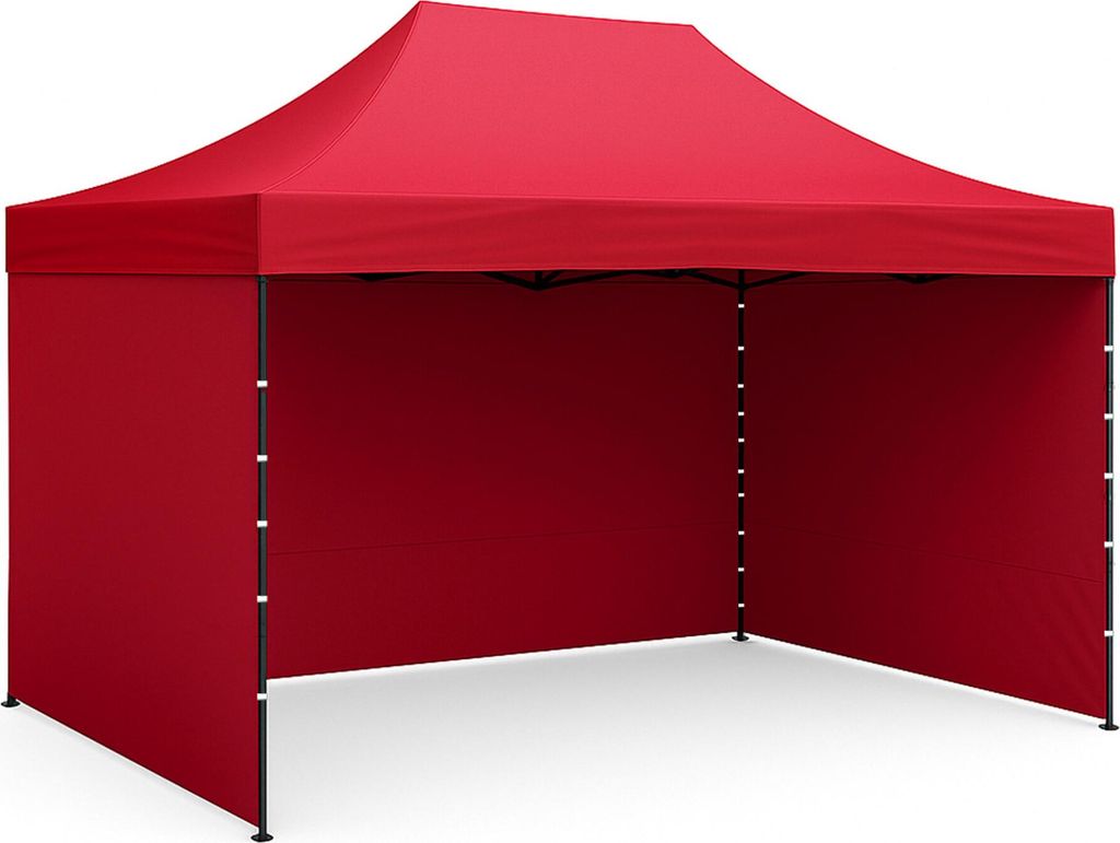 Aga Stand pieghevole 3x4,5m Rosso Immagine del prodotto 