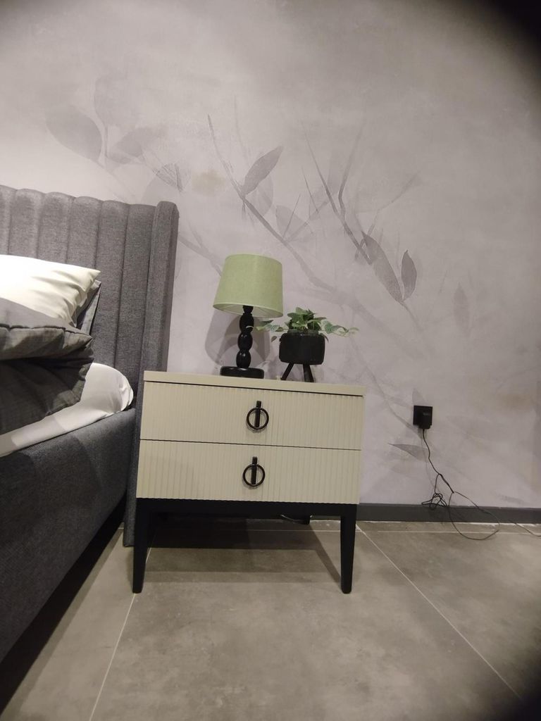 Exklusive Designer Nachttisch Hochwertiges Material und s Aussehen