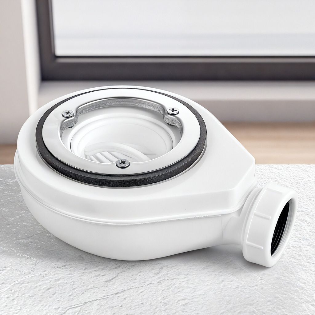 Heilmetz Duschwannen Ablaufgarnitur 90mm Siphon mit Produktbild