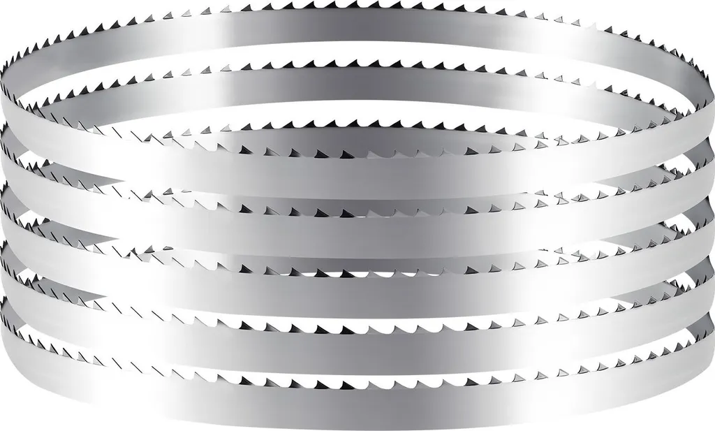Lame scie ruban 1832mm bois - Fini les déviations avec l'acier SK5 trempé