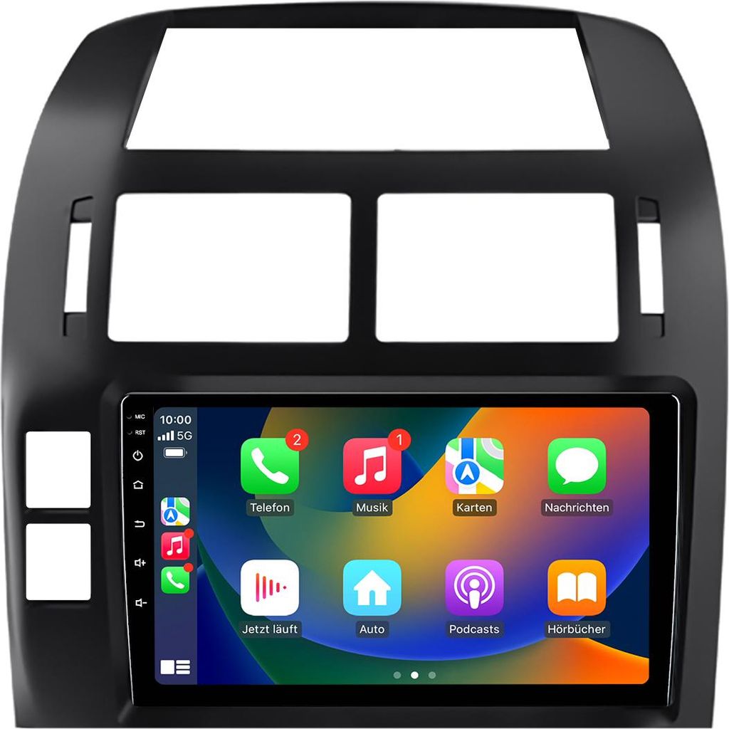 Autoradio Android da 9 pollici con 64 GB per VW Polo 9N 9N3 Immagine del prodotto 