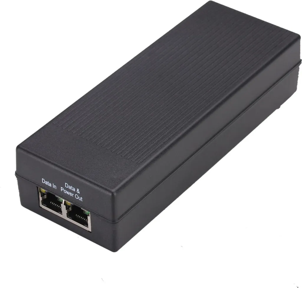 Adattatore PoE Microconnect POEINJ-15W 10 Gigabit 48V - Alta Efficienza