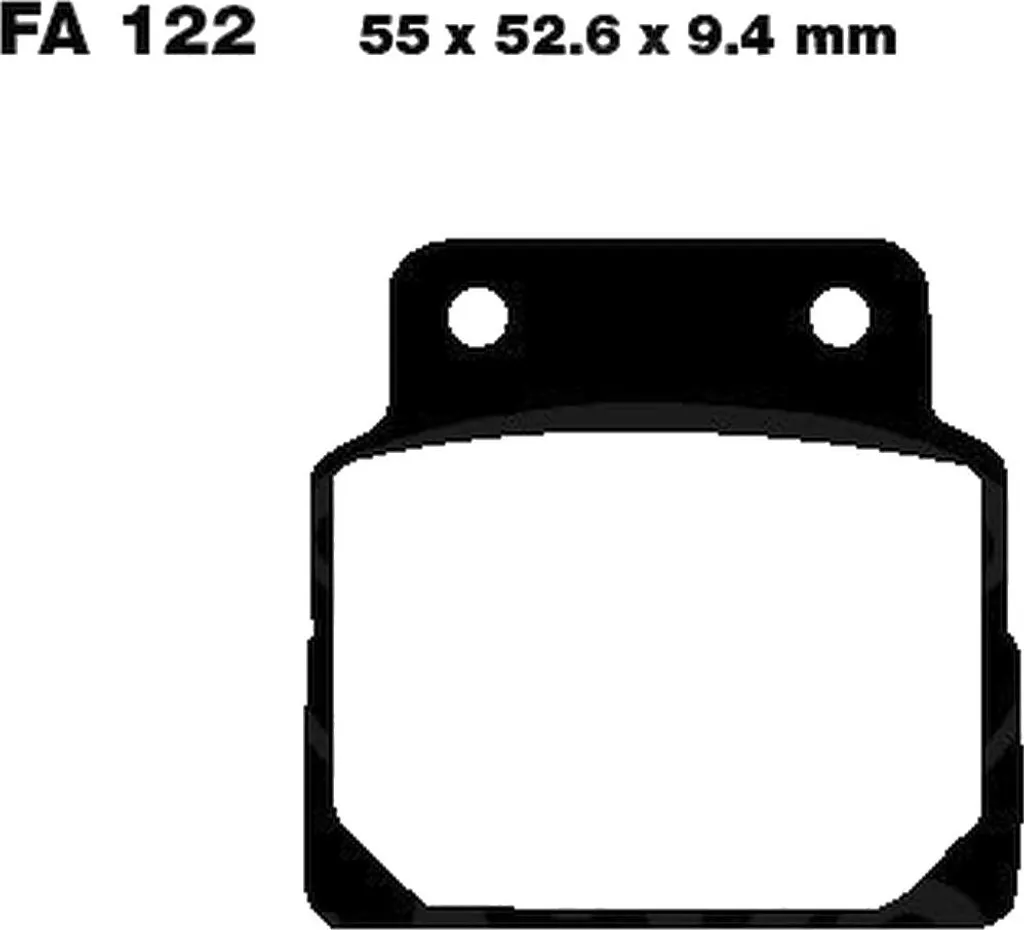 Plaquettes de frein avant Pamoto Honda CB 450 N 1985 - Freinage puissant