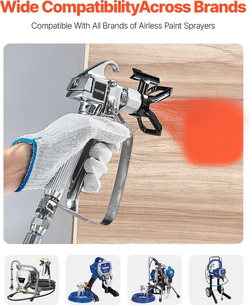 VEVOR Airless-Farbspritzpistole 3600 psi