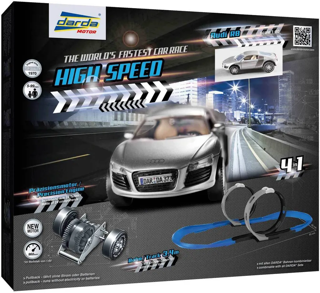 Darda Racebaan Course à grande vitesse - Circuit de voiture à moteur