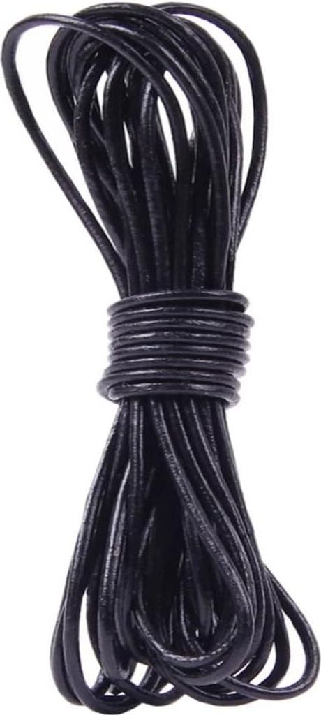 5M x 2mm Lederschnur Lederband aus echt Leder, Klassik Produktbild 