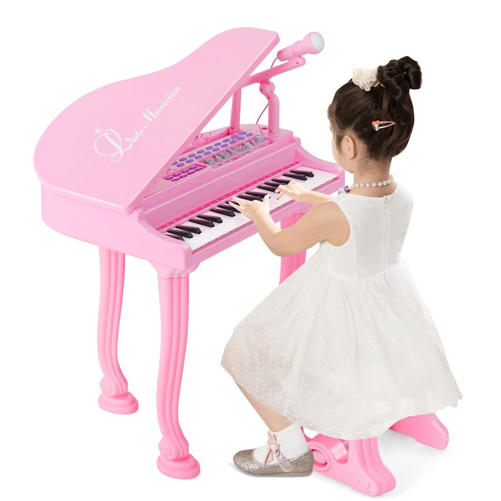 COSTWAY Kinder Keyboard mit 37 Tasten & Hocker, Produktbild 