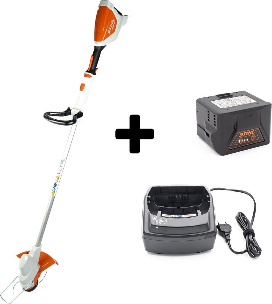 STIHL FSA 57 Akku Motorsense - Set mit Akku AK 10 & Ladegerät AL 101 | Rasentrimmer