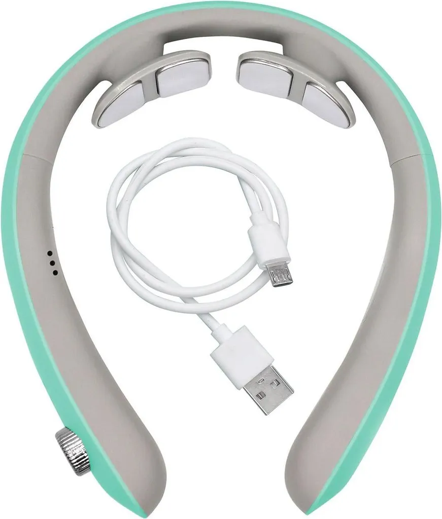 Masseur de cou rechargeable avec fonction chauffante - Ergonomie 3D