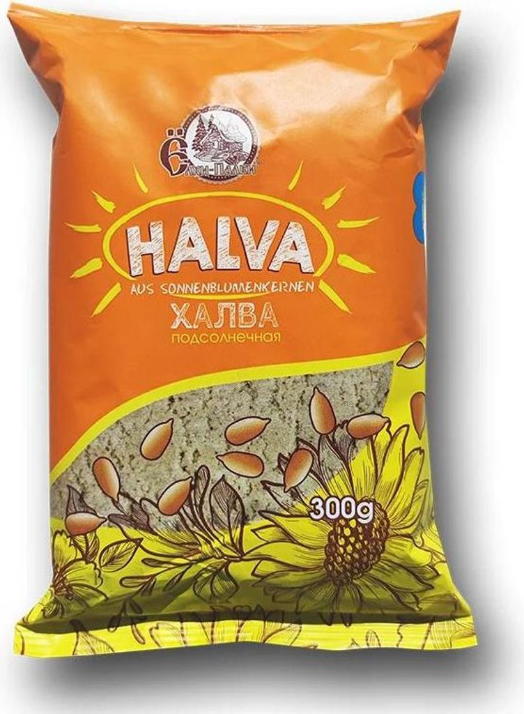 Jolki Palki Halva aus Sonnenblumenkernen 300g Produktbild 
