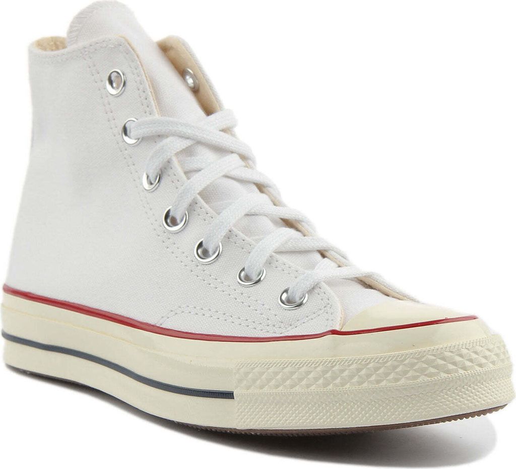 Converse Chuck 70 Hi Schnürung Le wand Turnschuhe Weiß – 11,5 UK - 46 EU - 11,5 M/13,5 F US / Weiß