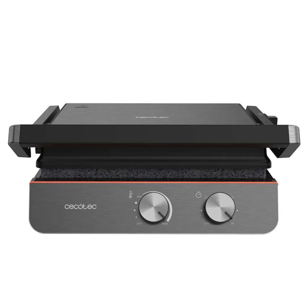 Gril Électrique 2200W Puissant - Revêtement Antiadhésif et Cuisson Grand Format