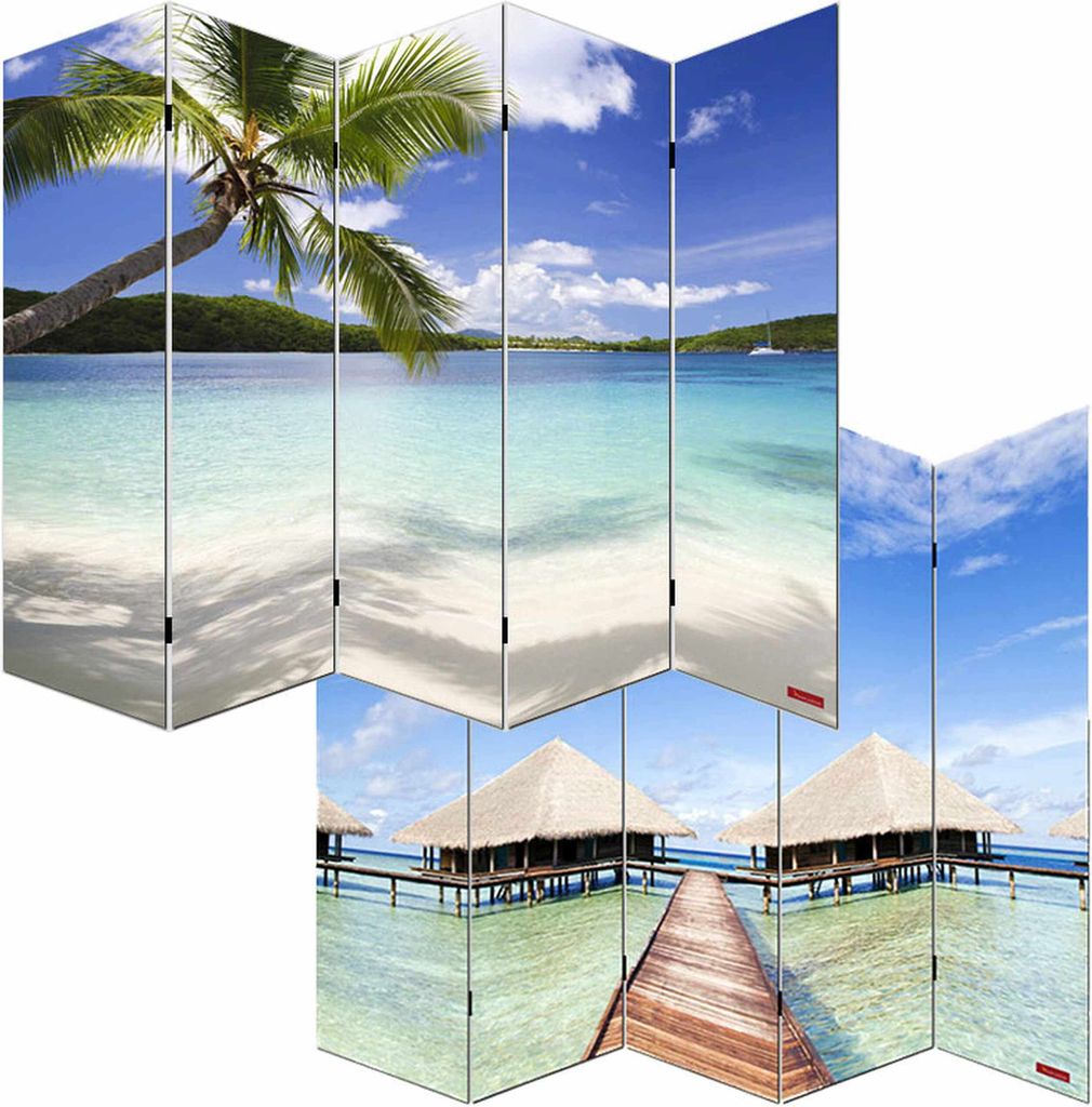Foto-Paravent Paravent Raumteiler Trennwand M68  180x200cm, Produktbild 